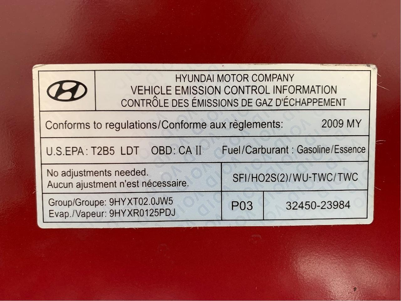 2009 Hyundai Tucson GL MODEL  AUTO !! ONE OWNER !! CAR FAX CLEAN !! Photo