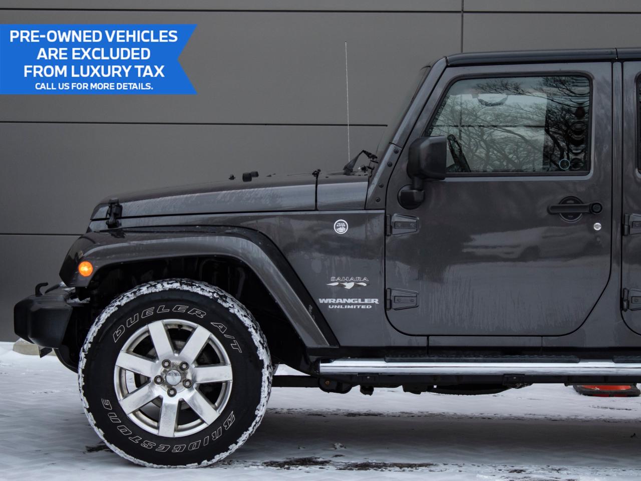 2016 Jeep WRANGLER UNLIMITED SAHARA EDITION-NO ACCIDENTS-LOW KMS Photo2