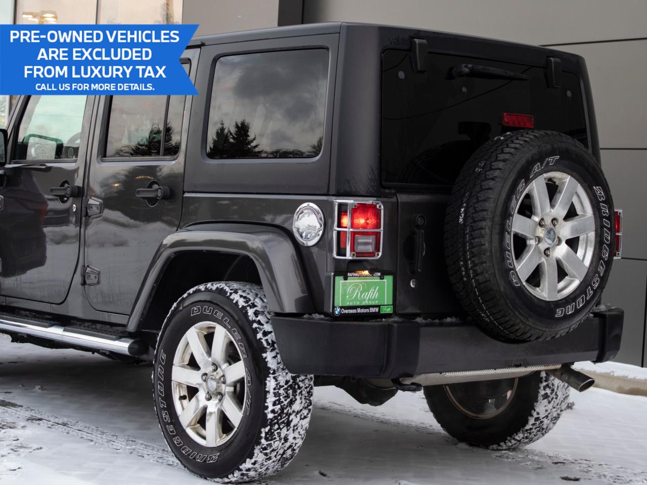 2016 Jeep WRANGLER UNLIMITED SAHARA EDITION-NO ACCIDENTS-LOW KMS Photo4