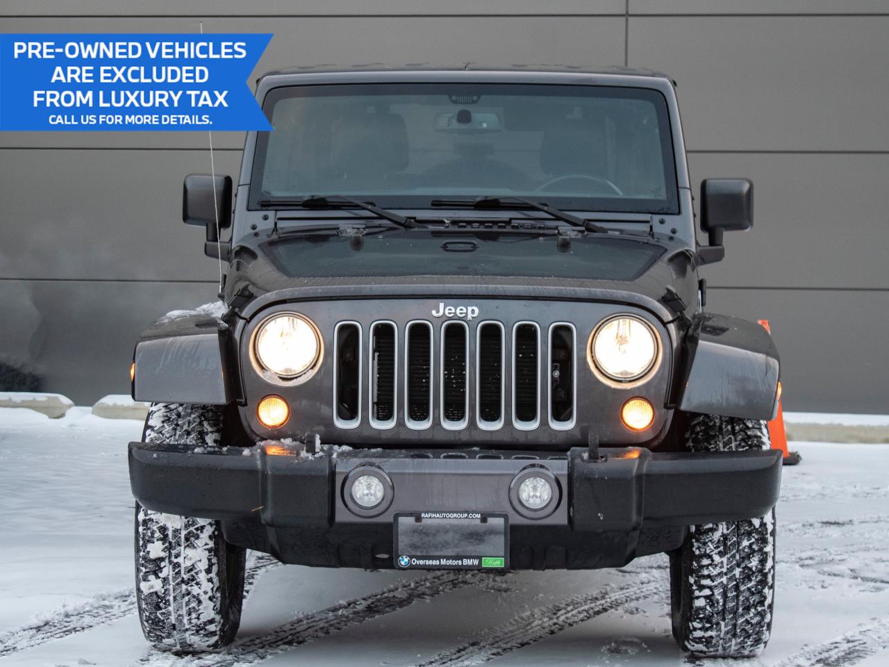 2016 Jeep WRANGLER UNLIMITED SAHARA EDITION-NO ACCIDENTS-LOW KMS Photo