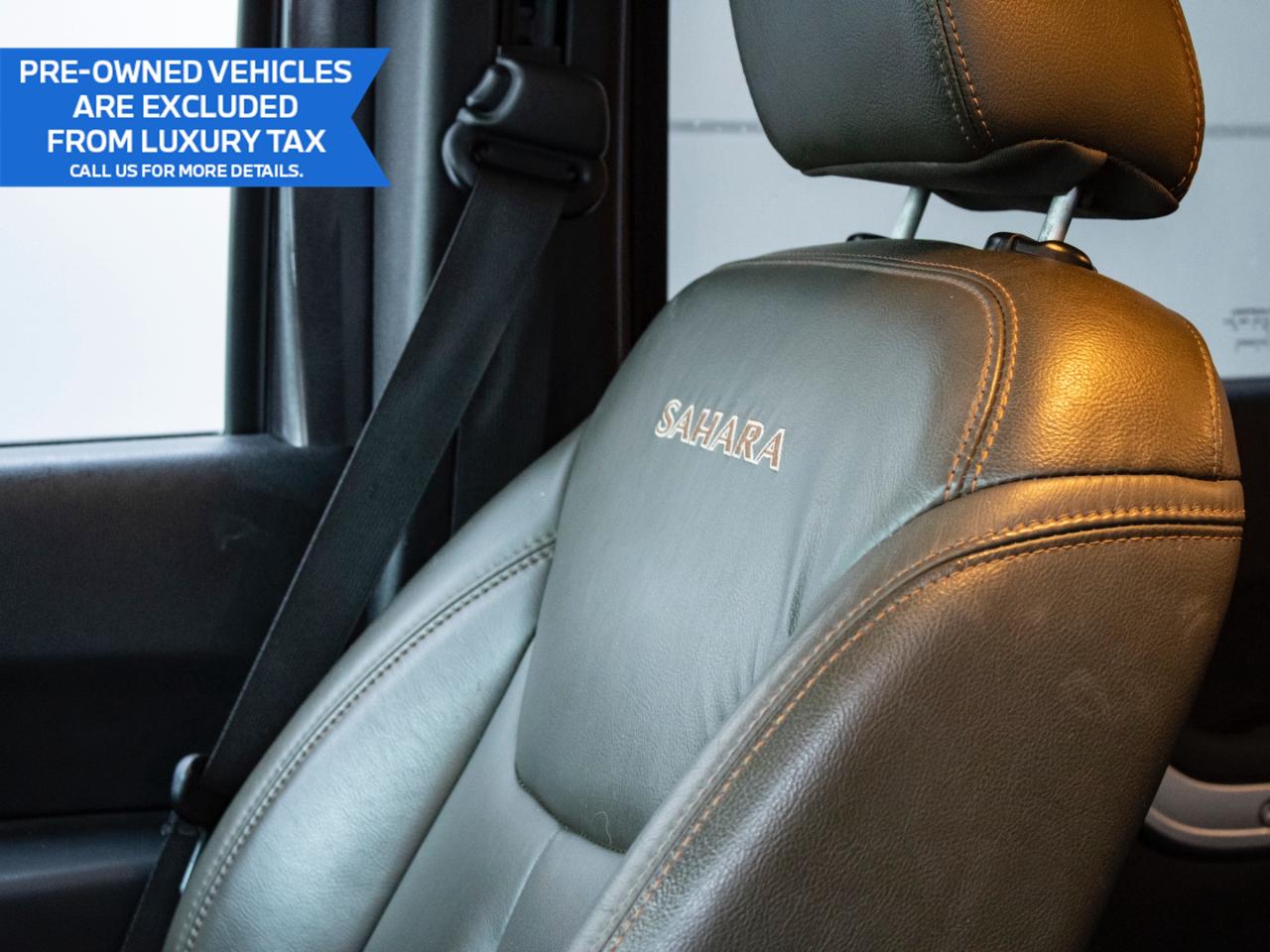 2016 Jeep WRANGLER UNLIMITED SAHARA EDITION-NO ACCIDENTS-LOW KMS Photo