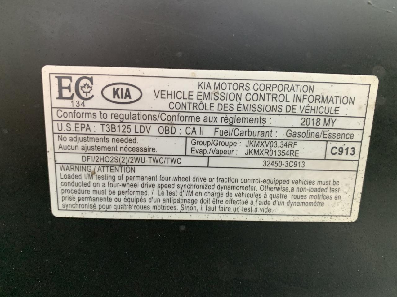 2018 Kia Sorento SXL AWD w-Black Nappa / 99172 KMS !! CERTIFIED !!! Photo