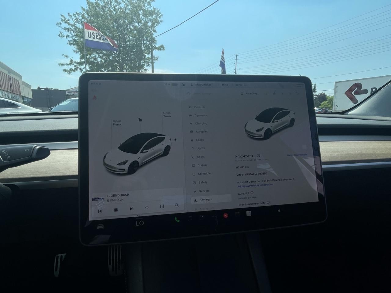2021 Tesla Model 3 SR Plus / Pano Roof / Leather / Blind Spot Cameras Photo