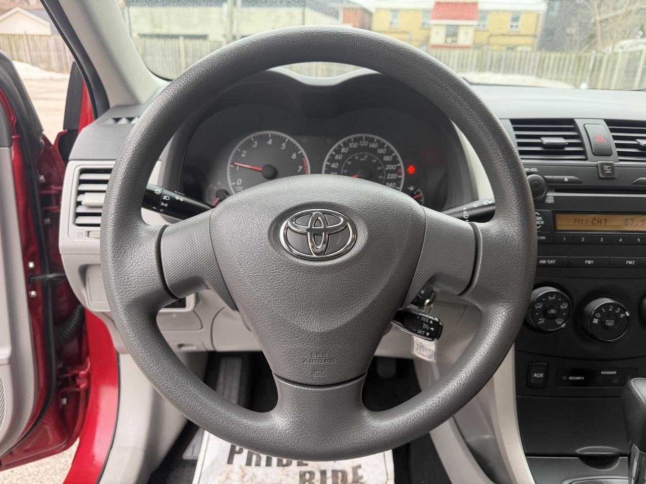 2009 Toyota Corolla 4dr Sdn Auto CE/ 133336 KMS !!! COMES CERTIFIED Photo