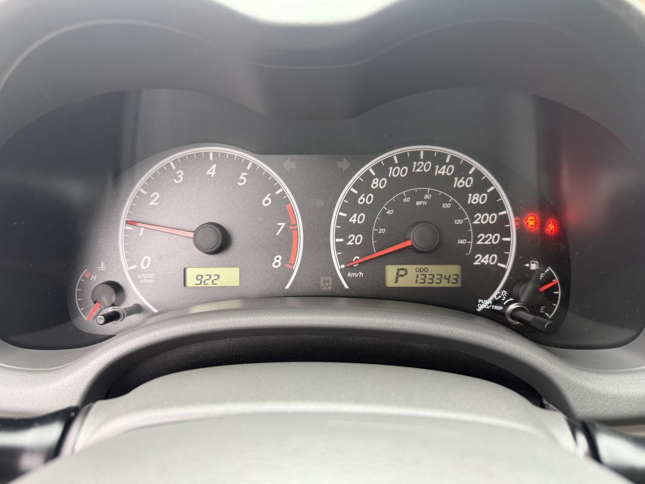 2009 Toyota Corolla 4dr Sdn Auto CE/ 133336 KMS !!! COMES CERTIFIED Photo