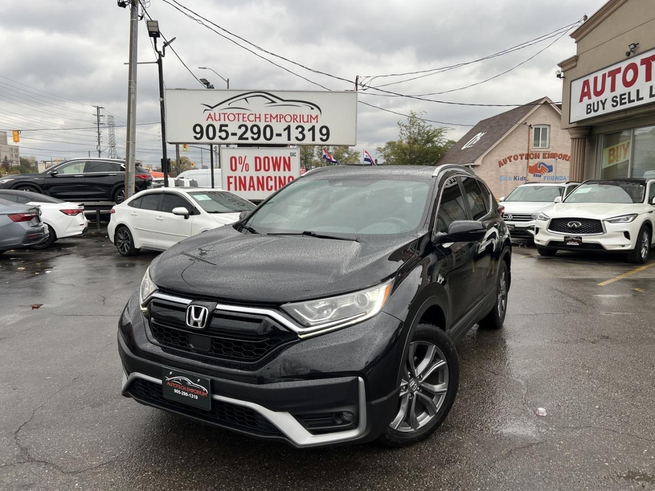 2020 Honda CR-V SPORT AWD  Sunroof   Remote Start   Htd Steering Photo0