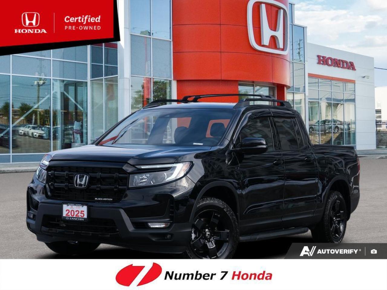 2025 Honda Ridgeline Black Edition *EXTENDED FACTORY WARRANTY*NO REPORT Photo0