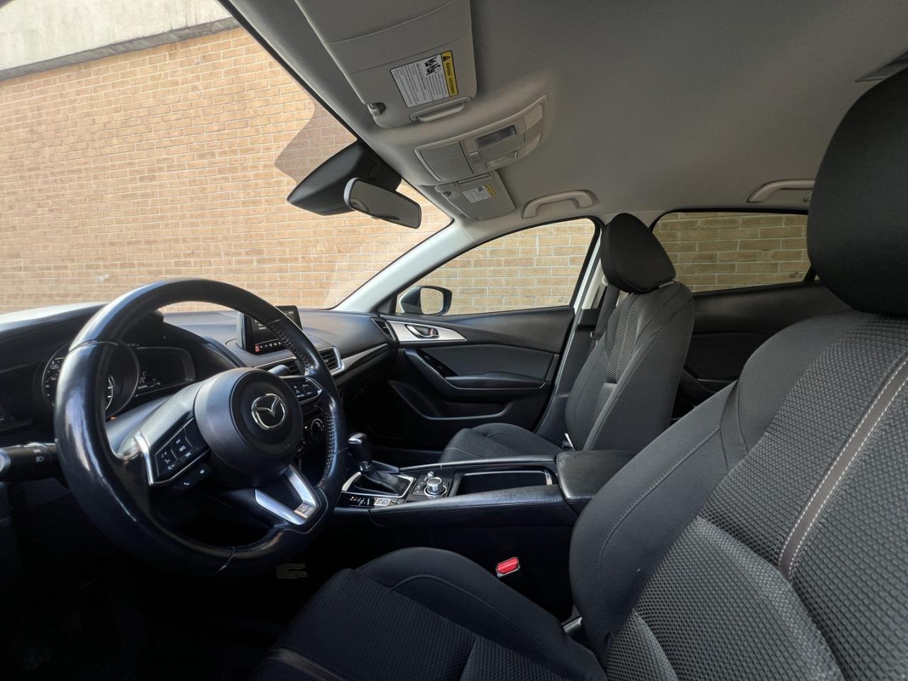 2018 Mazda MAZDA3 GS Pearl White Htd Steering   Htd Seats   Push Sta Photo