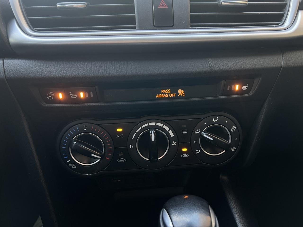 2018 Mazda MAZDA3 GS Pearl White Htd Steering   Htd Seats   Push Sta Photo