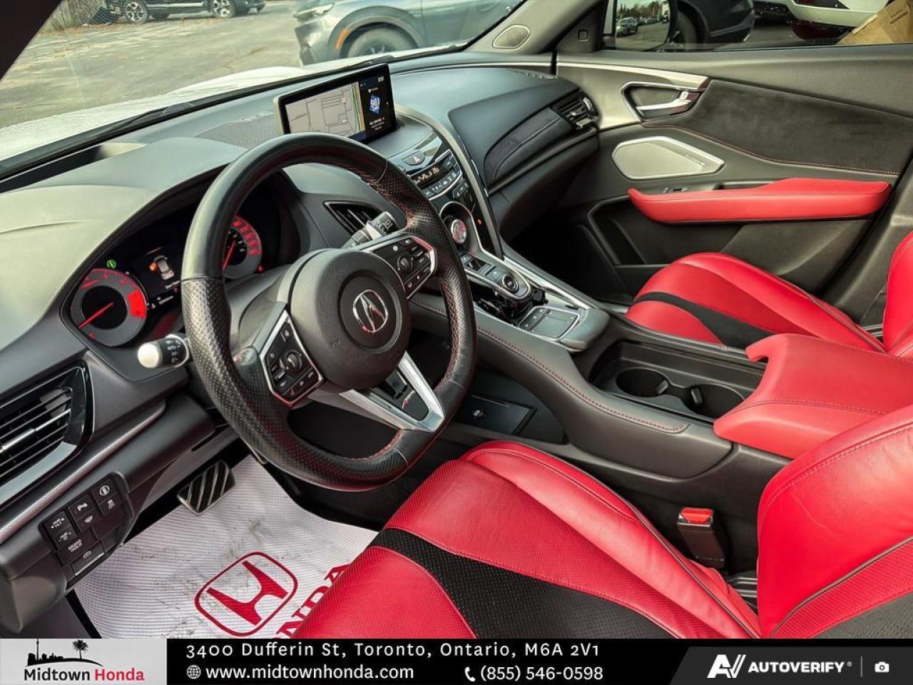 2022 Acura RDX SH-AWD*RED MILANO LEATHER SEATS*NAVIGATION* Photo