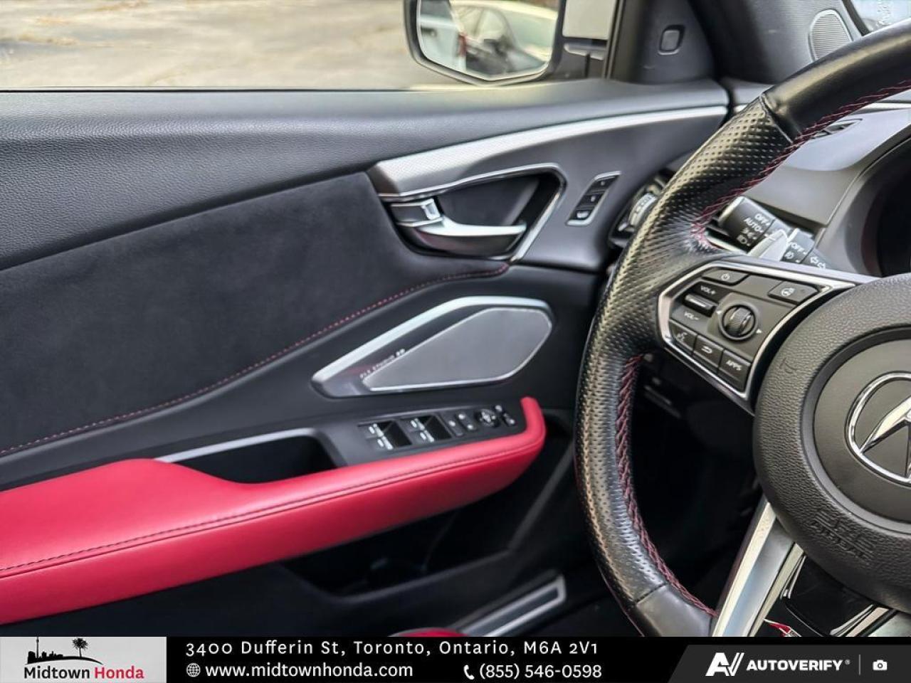 2022 Acura RDX SH-AWD*RED MILANO LEATHER SEATS*NAVIGATION* Photo