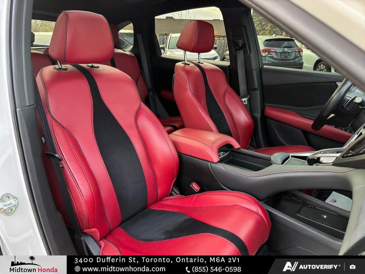 2022 Acura RDX SH-AWD*RED MILANO LEATHER SEATS*NAVIGATION* Photo