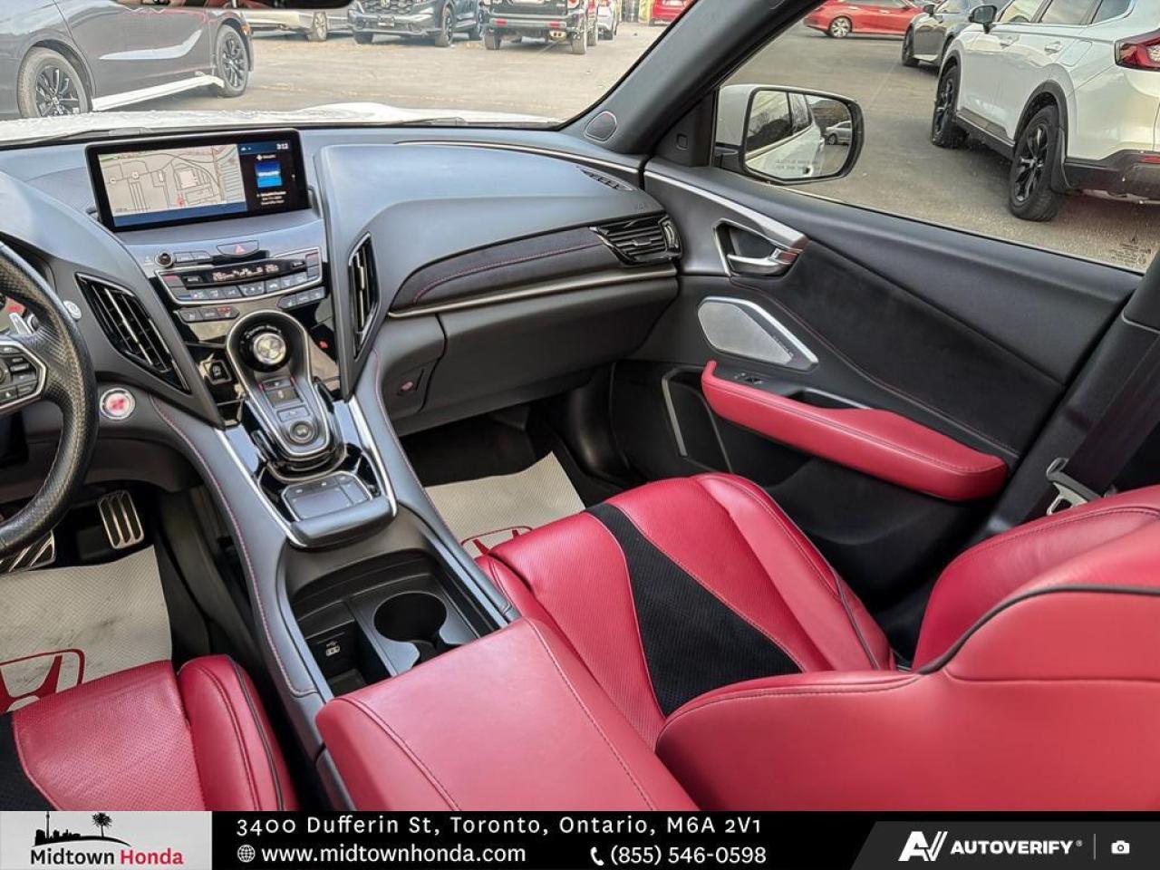 2022 Acura RDX SH-AWD*RED MILANO LEATHER SEATS*NAVIGATION* Photo