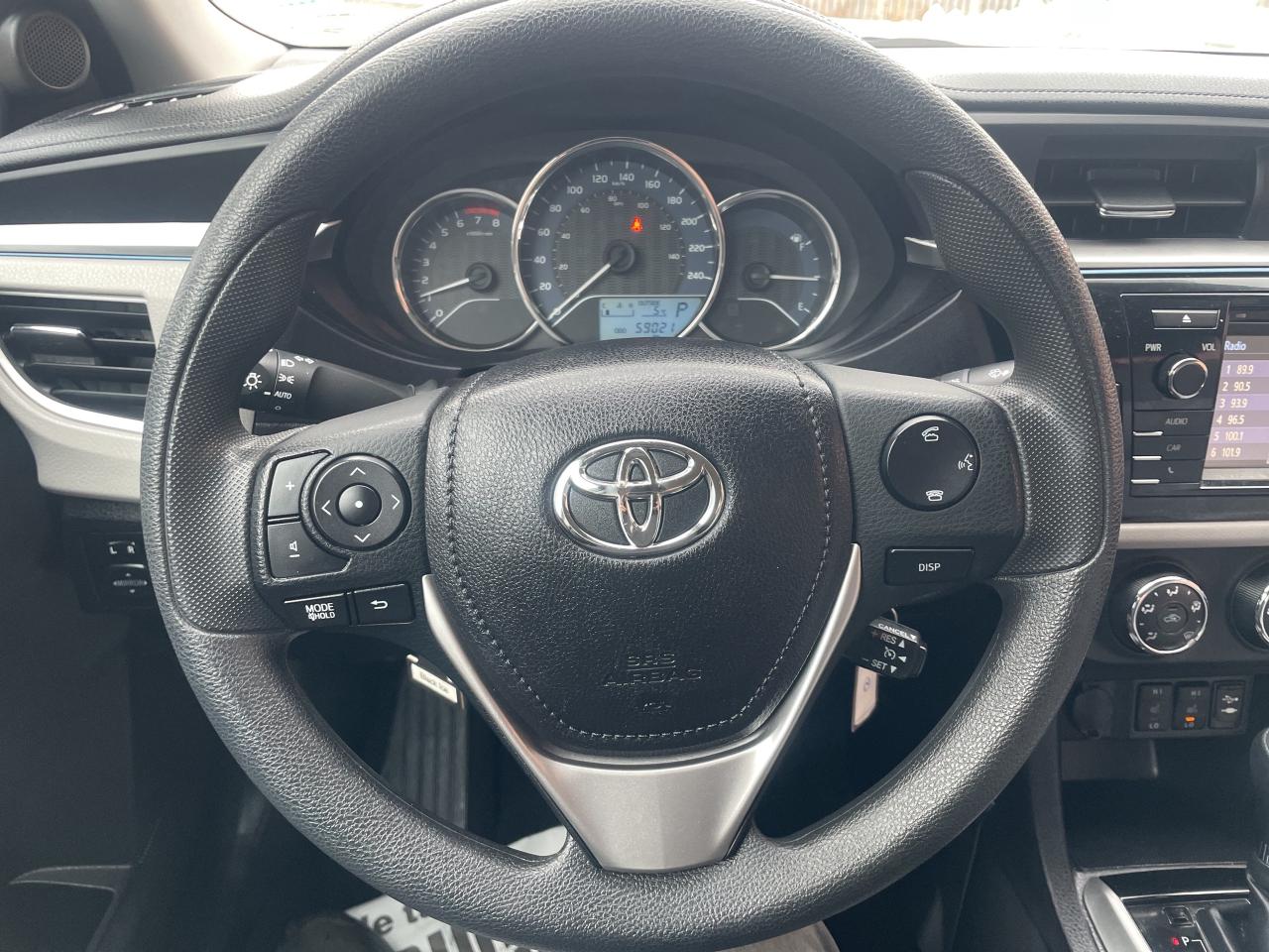 2014 Toyota Corolla LE /  4 DR AUTO /  ONE OWNER / YES ONLY 59005 !!! Photo