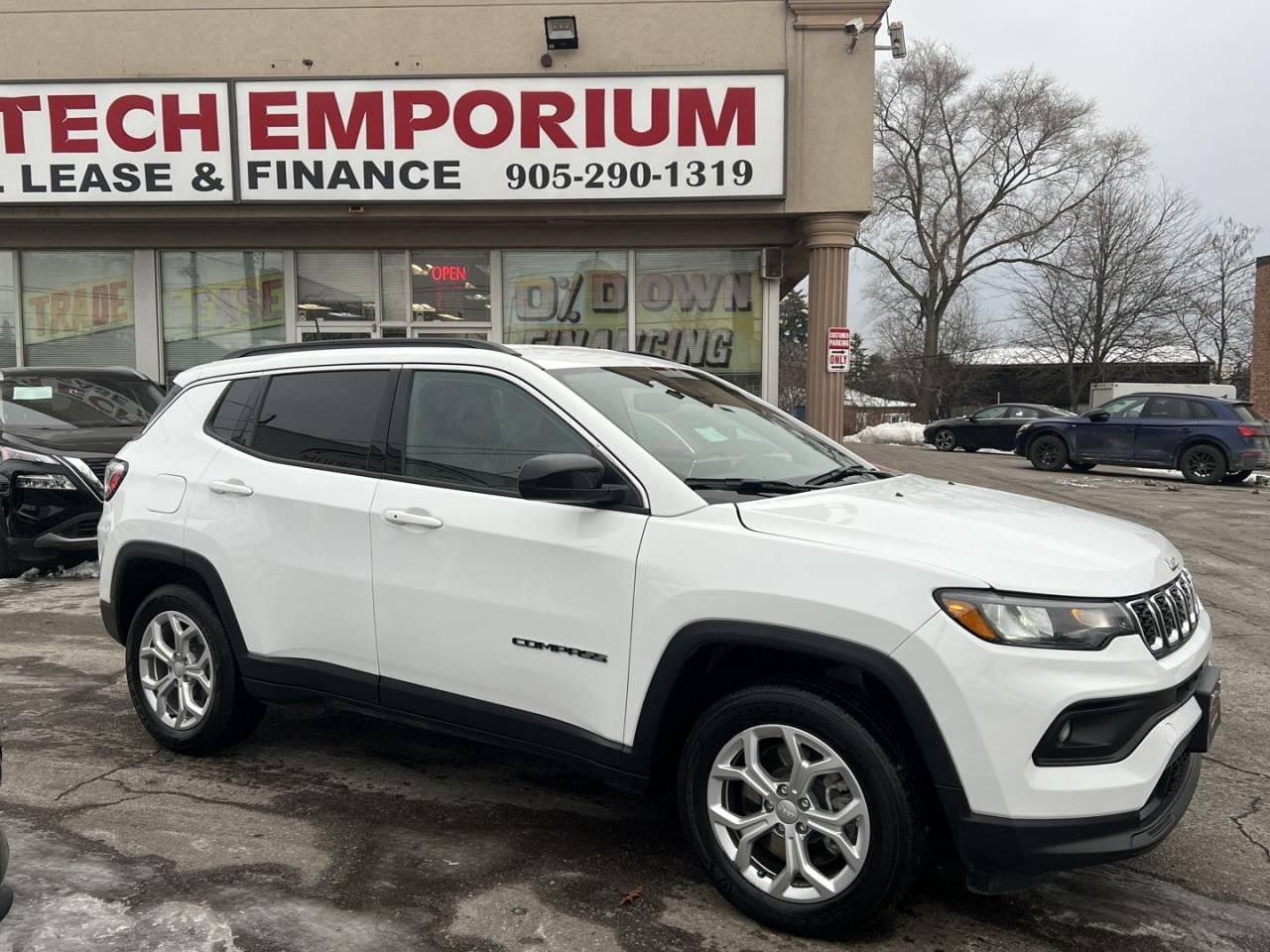 2024 Jeep Compass North 4X4 Pearl White   Htd Seats   Remote Start Photo