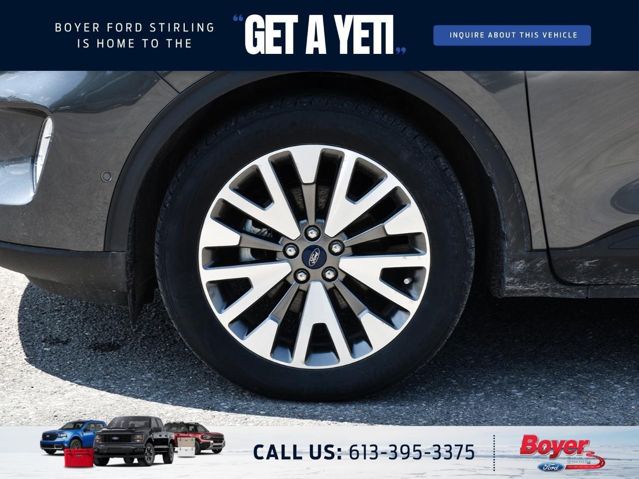 2020 Ford Escape Titanium Hybrid LOCAL TRADE,CLEAN CARFAX! Photo3