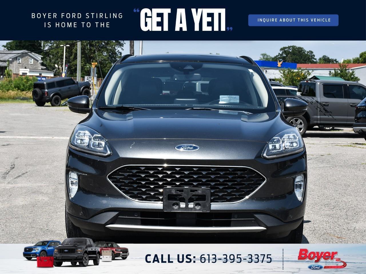 2020 Ford Escape Titanium Hybrid LOCAL TRADE,CLEAN CARFAX! Photo