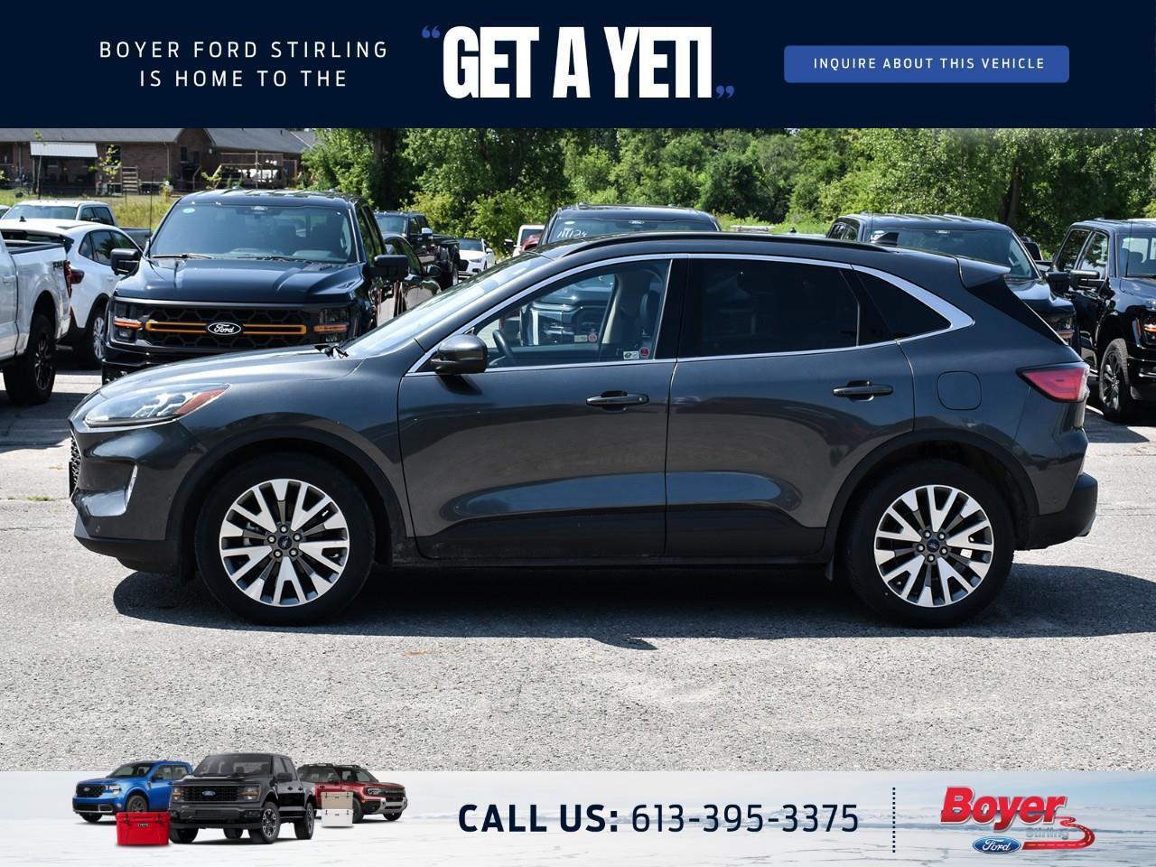 2020 Ford Escape Titanium Hybrid LOCAL TRADE,CLEAN CARFAX! Photo4