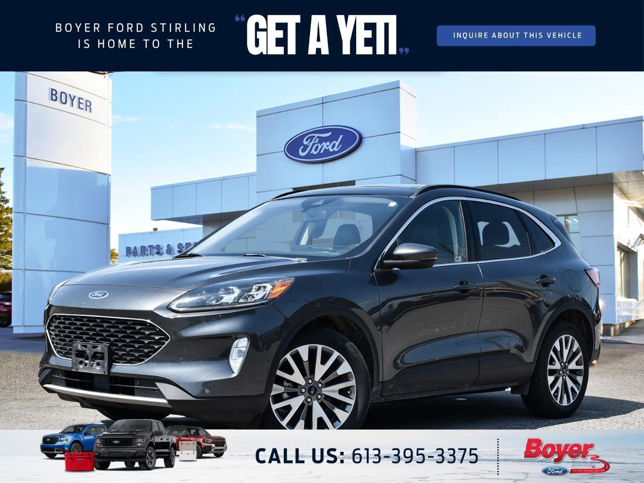 2020 Ford Escape Titanium Hybrid LOCAL TRADE,CLEAN CARFAX! Photo