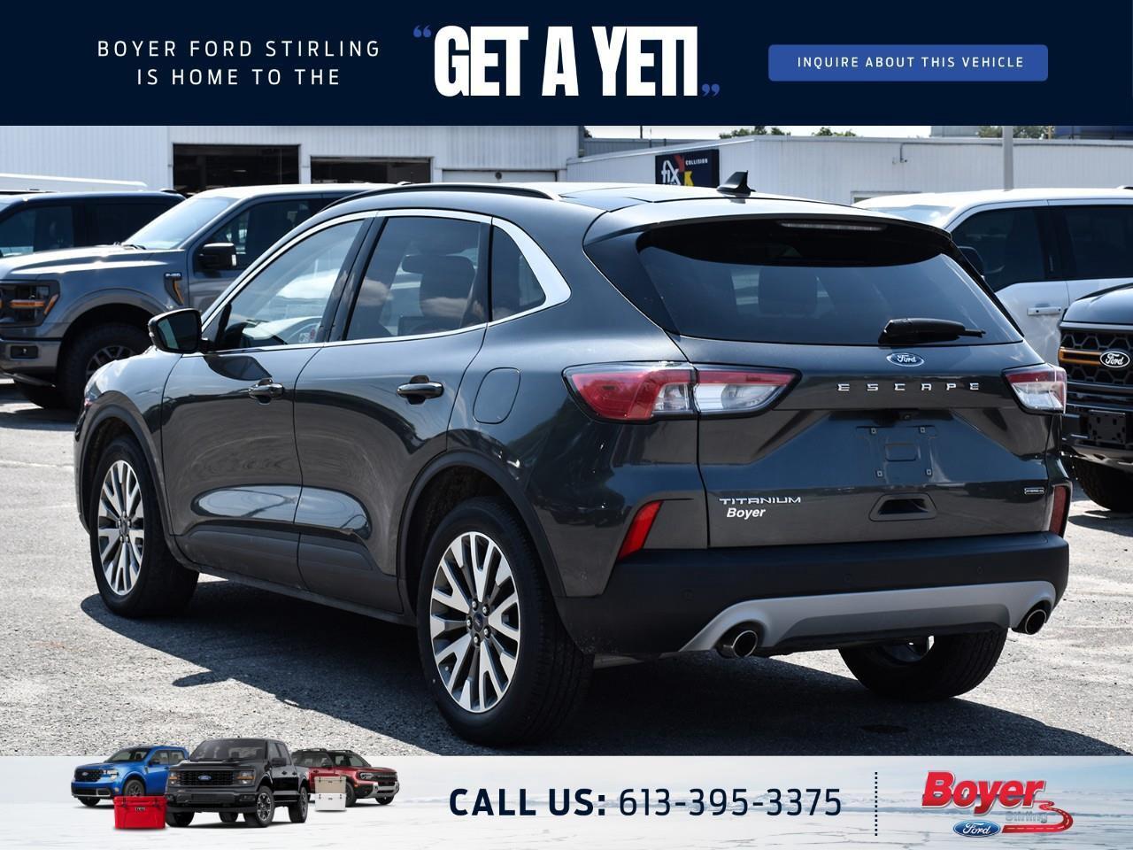 2020 Ford Escape Titanium Hybrid LOCAL TRADE,CLEAN CARFAX! Photo