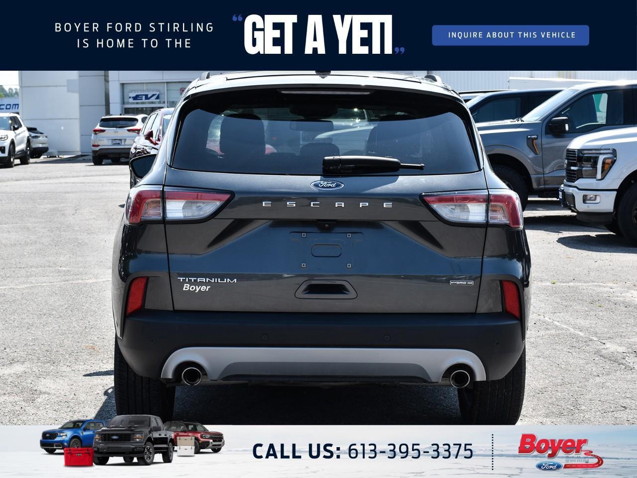 2020 Ford Escape Titanium Hybrid LOCAL TRADE,CLEAN CARFAX! Photo