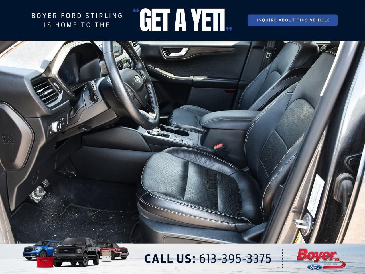 2020 Ford Escape Titanium Hybrid LOCAL TRADE,CLEAN CARFAX! Photo