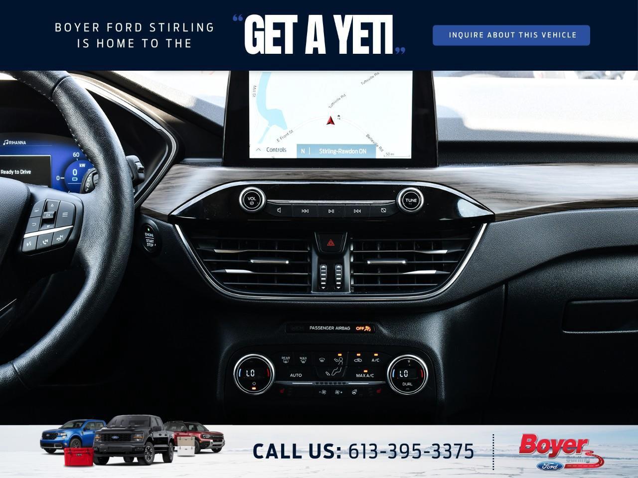 2020 Ford Escape Titanium Hybrid LOCAL TRADE,CLEAN CARFAX! Photo