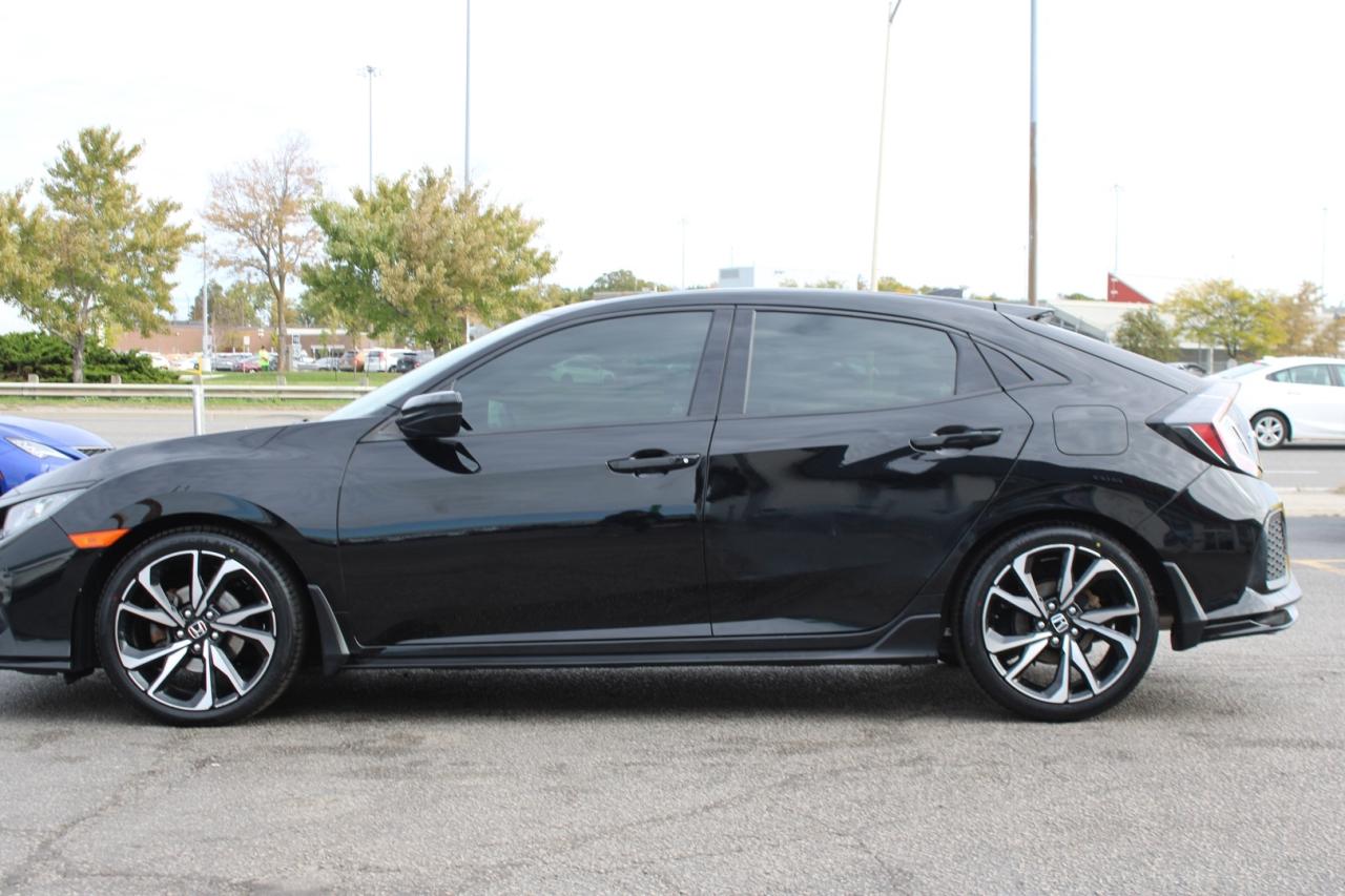 2018 Honda Civic Hatchback Sport Manual 6 Speed Certified Photo3