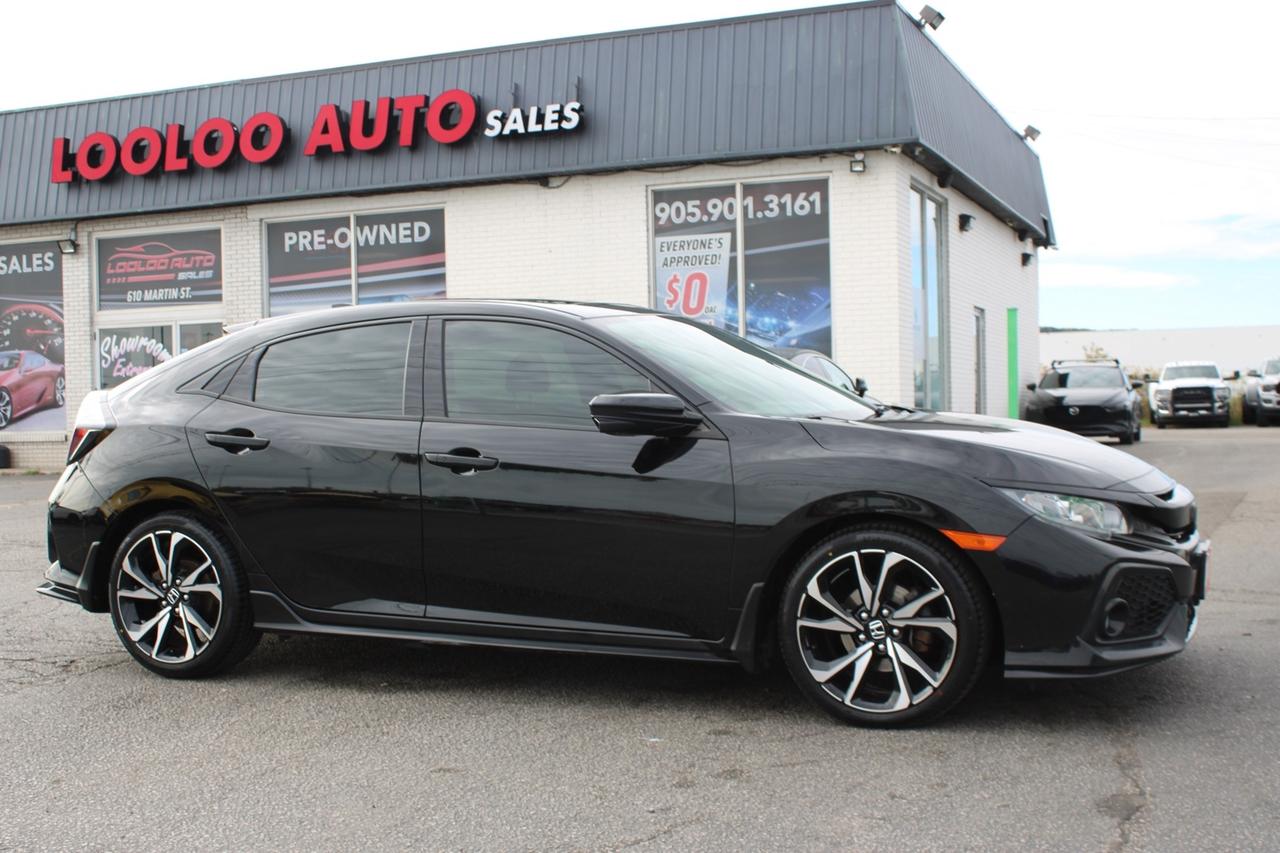 2018 Honda Civic Hatchback Sport Manual 6 Speed Certified Photo