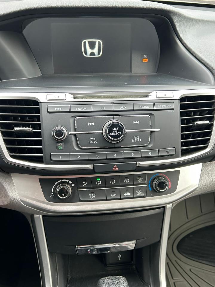 2014 Honda Accord Sedan 4dr I4 CVT LX LOW KM only96407KMS Certified Photo