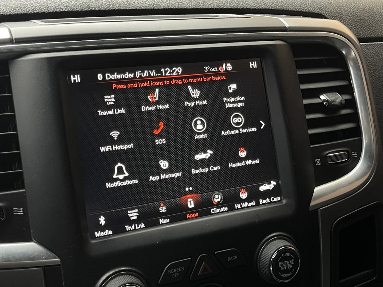 2021 RAM 1500 Classic Warlock Crew Cab   5.7 Hemi   4x4   Navi   Htd Ste Photo