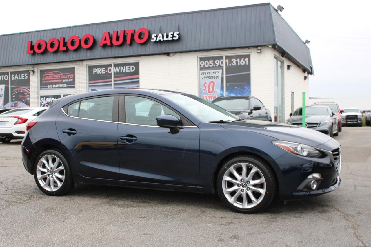2016 Mazda MAZDA3 GT MANUAL NO ACCIDENT SAFETY CERTIFIED HUD Photo0