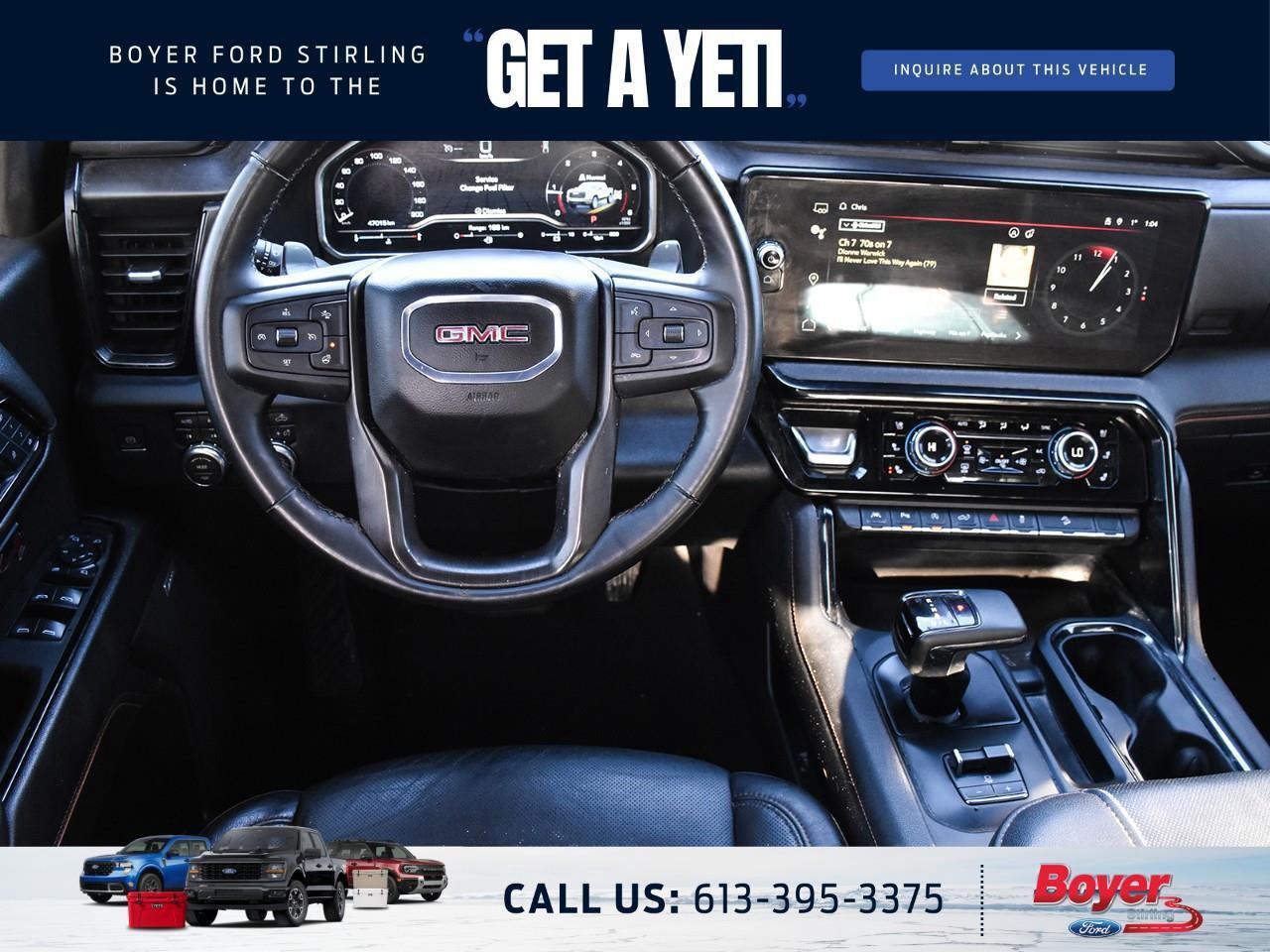 2024 GMC Sierra 1500 AT4 CLEAN CARFAX, ONE OWNER! Photo