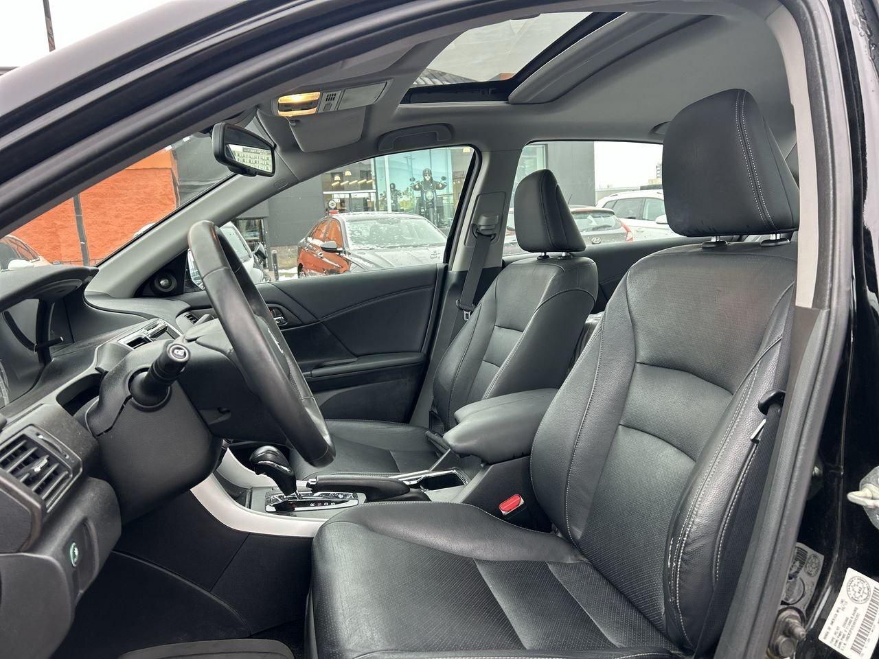 2014 Honda Accord Sedan V6 Touring at Leather Seats  Sunroof  Alloy Photo