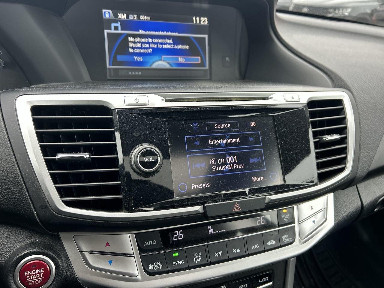 2014 Honda Accord Sedan V6 Touring at Leather Seats  Sunroof  Alloy Photo