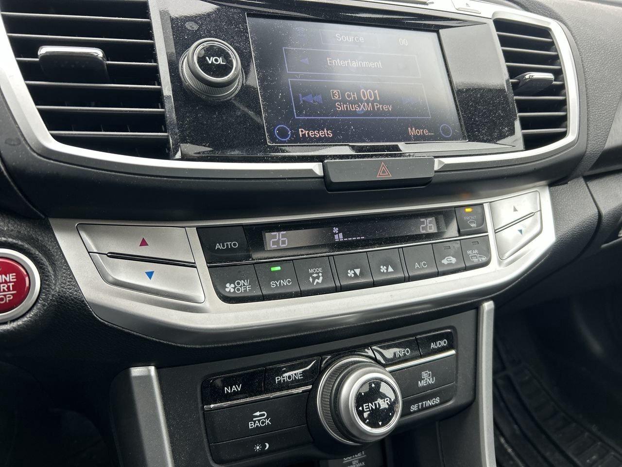 2014 Honda Accord Sedan V6 Touring at Leather Seats  Sunroof  Alloy Photo