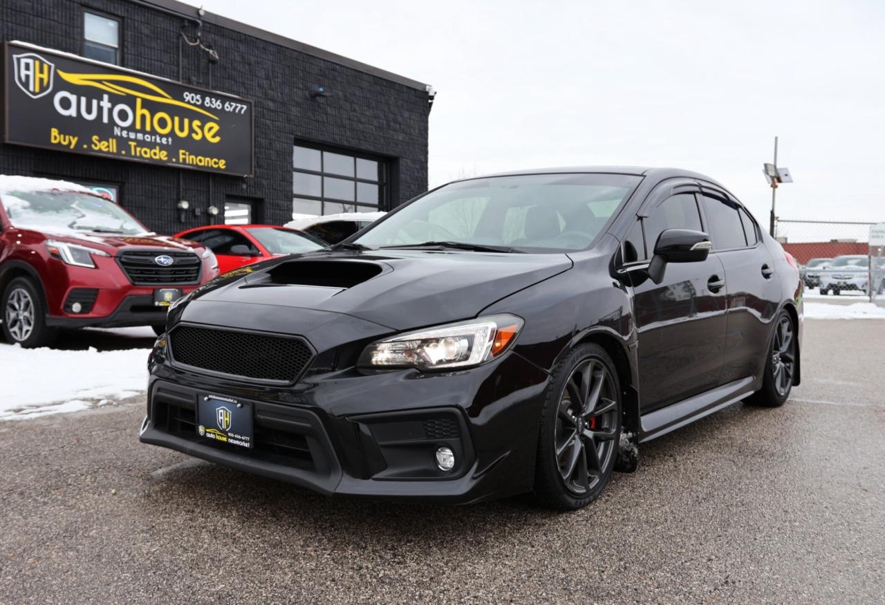 2018 Subaru WRX SPORT-TECH-AWD-6S MAN-R START/NAV/LEATHER/SUNROOF/ Photo0