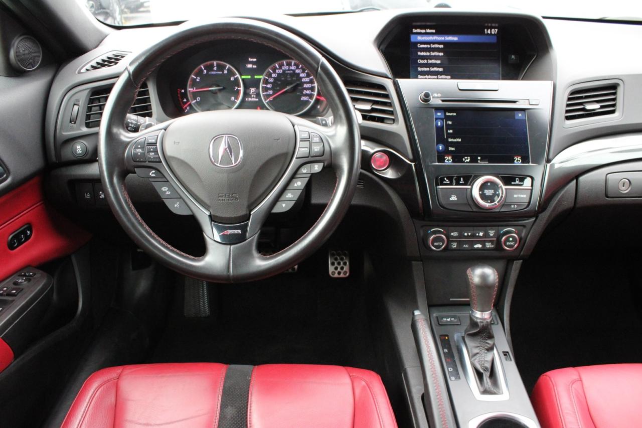 2019 Acura ILX Premium A-SPEC   No Accident   Red Interior   Safe Photo
