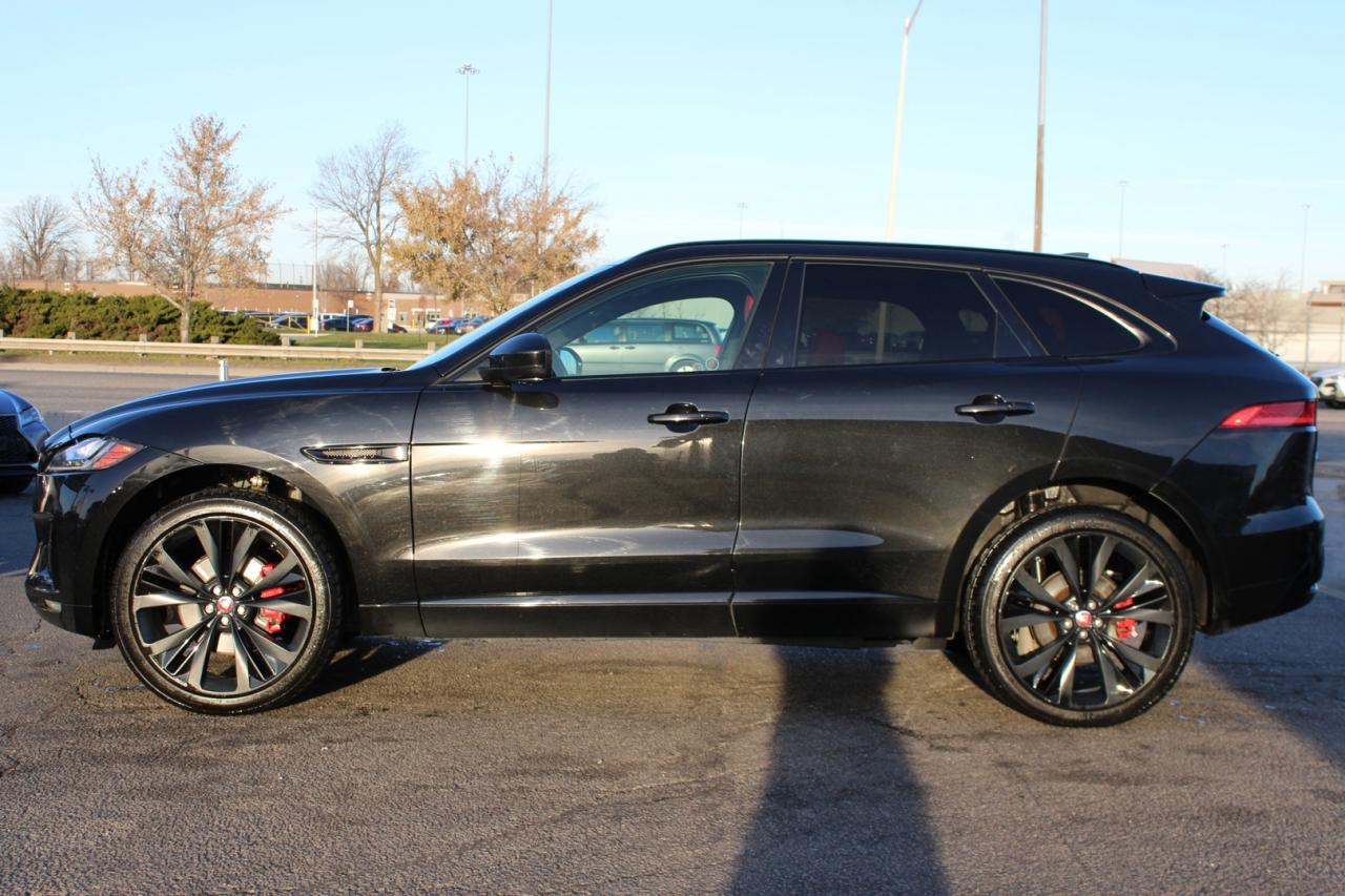 2020 Jaguar F-PACE S   No Accident   Red Interior   Safety Certified Photo