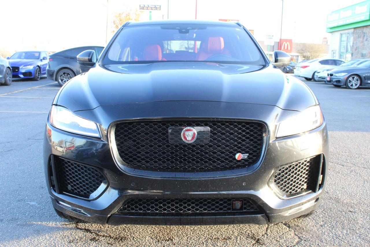 2020 Jaguar F-PACE S   No Accident   Red Interior   Safety Certified Photo
