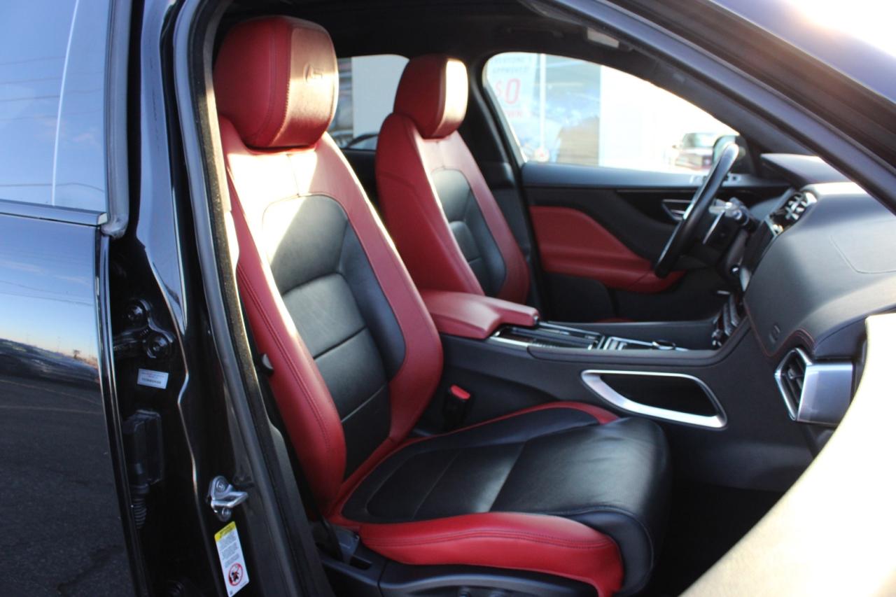 2020 Jaguar F-PACE S   No Accident   Red Interior   Safety Certified Photo