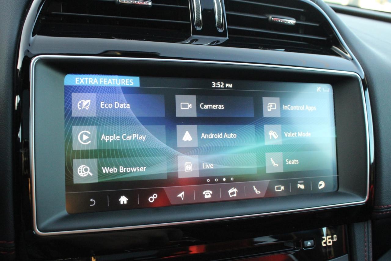 2020 Jaguar F-PACE S   No Accident   Red Interior   Safety Certified Photo