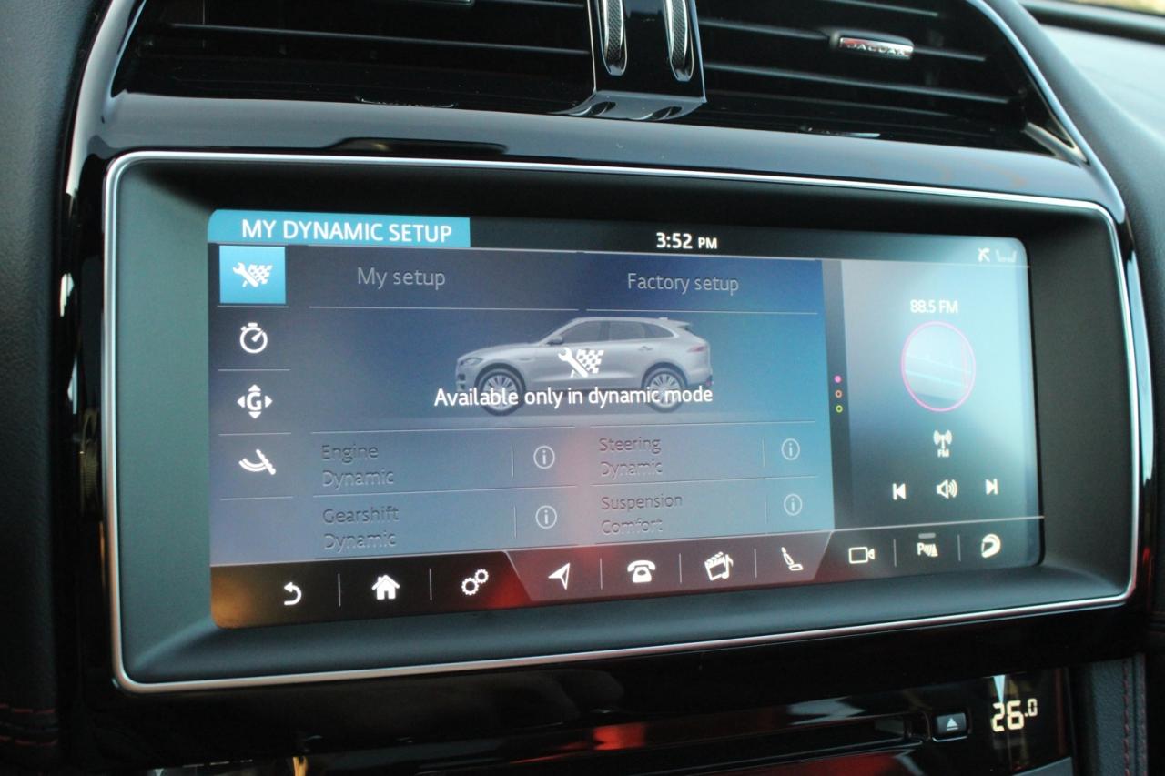 2020 Jaguar F-PACE S   No Accident   Red Interior   Safety Certified Photo