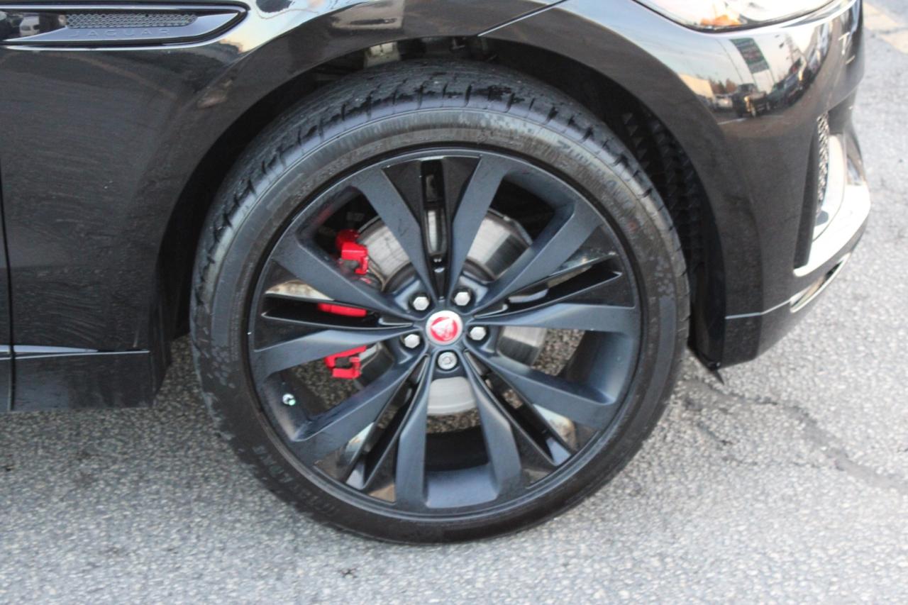 2020 Jaguar F-PACE S   No Accident   Red Interior   Safety Certified Photo