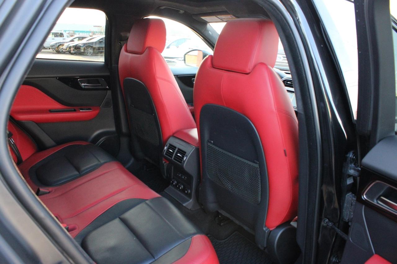 2020 Jaguar F-PACE S   No Accident   Red Interior   Clean Carfax Photo