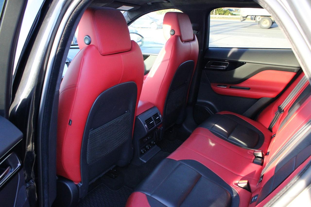 2020 Jaguar F-PACE S   No Accident   Red Interior   Clean Carfax Photo