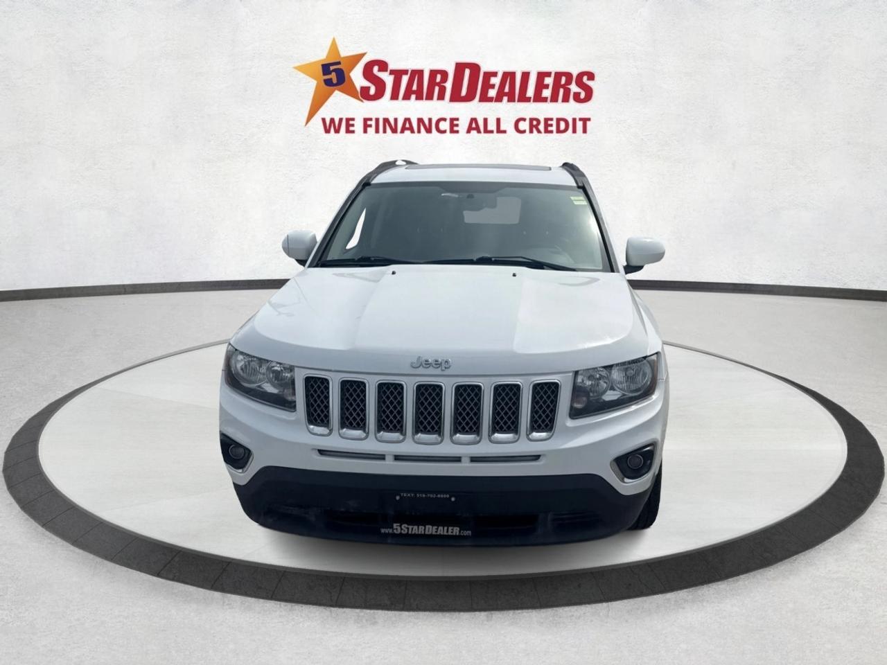 2017 Jeep Compass LEATHER SUNROOF LOADED WE FINANCE ALL CREDIT Photo
