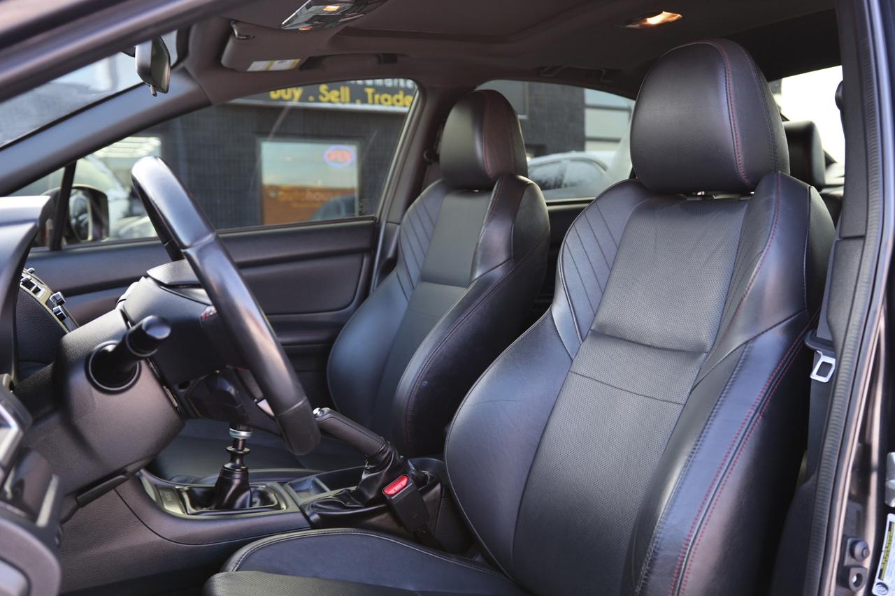 2019 Subaru WRX SPORT-TECH-AWD-6S MAN/NAV/LEATHER/SUNROOF/CARPLAY/ Photo