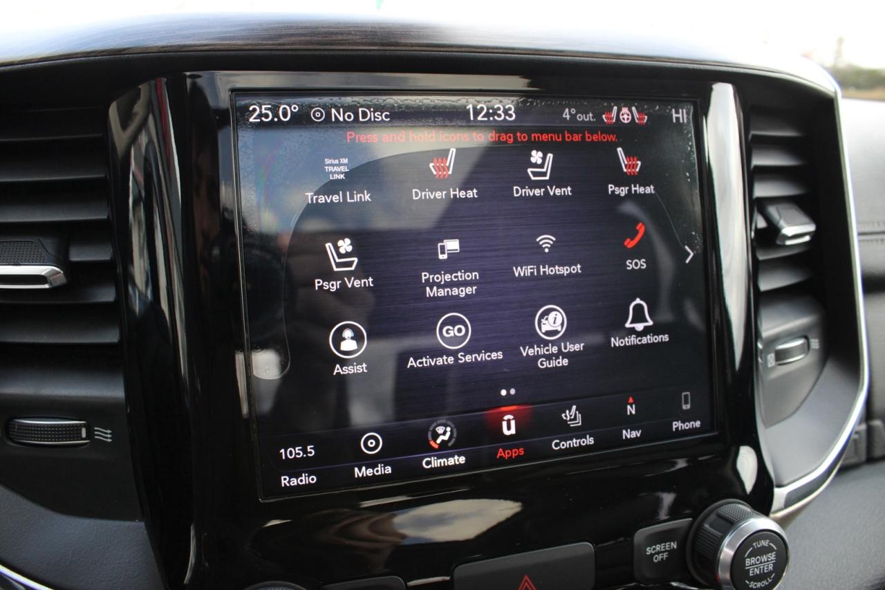 2019 RAM 1500 Laramie Crew Cab 4WD   No Accident Photo