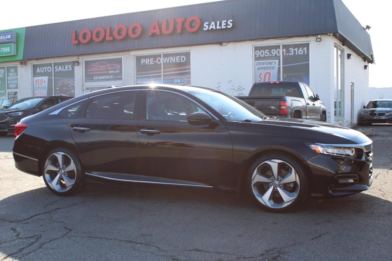 2018 Honda Accord Touring CVT   No Accident   Safety Certified   HUD Photo0